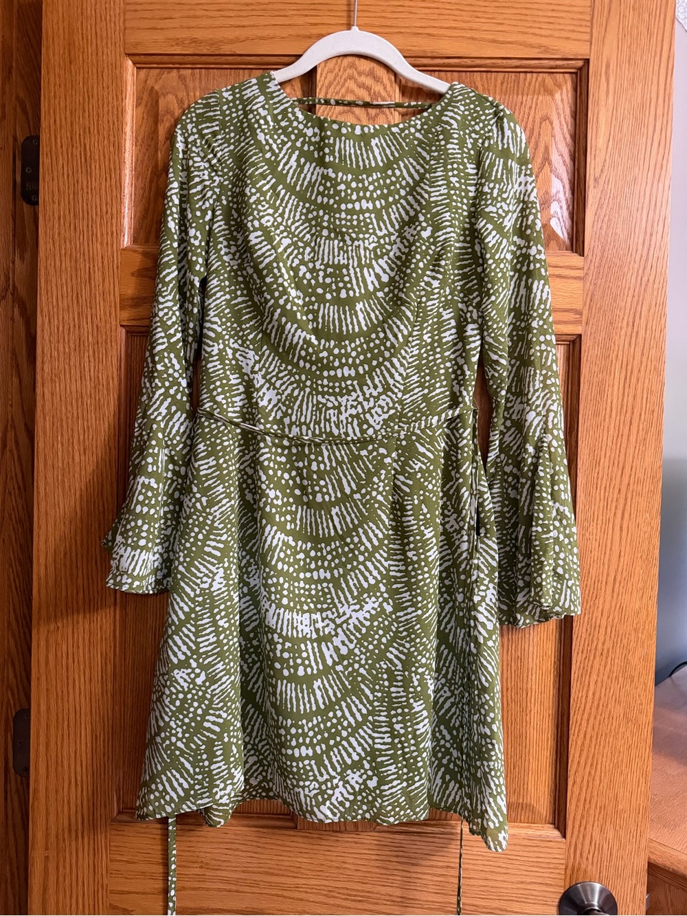 1.STATE Olive Green Blouse with Label